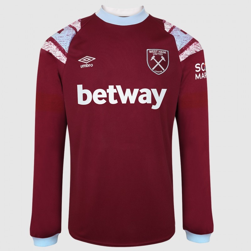 Tailandia Camiseta West Ham United 1st ML 2022-2023